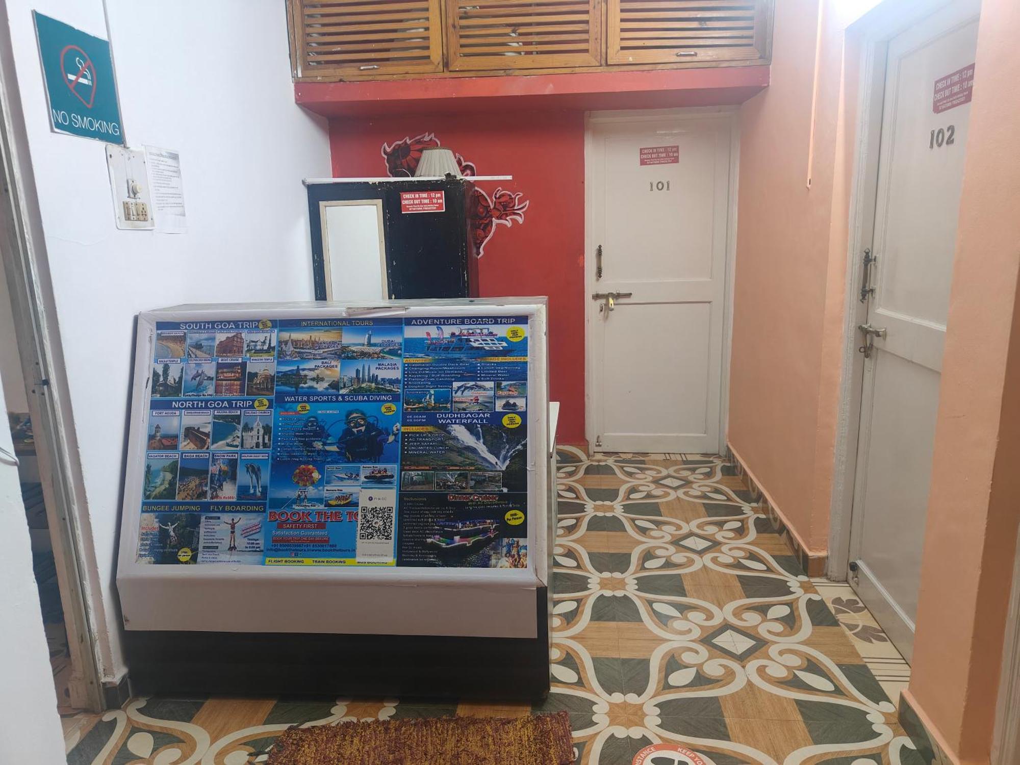 Oceanic Pearl Beach Guest House Calangute Buitenkant foto